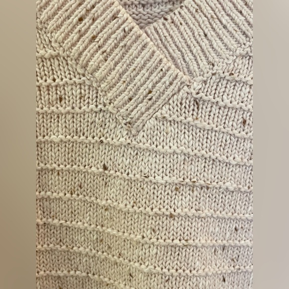 NWT! Old Navy Speckled Textured Rib-Knit Cream Cotton Tunic Sweater. Size 2x! - Picture 14 of 16